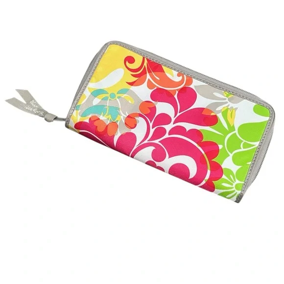 Thirty-one clutch zipper wristlet organizer wallet multicolor - Picture 1 of 10